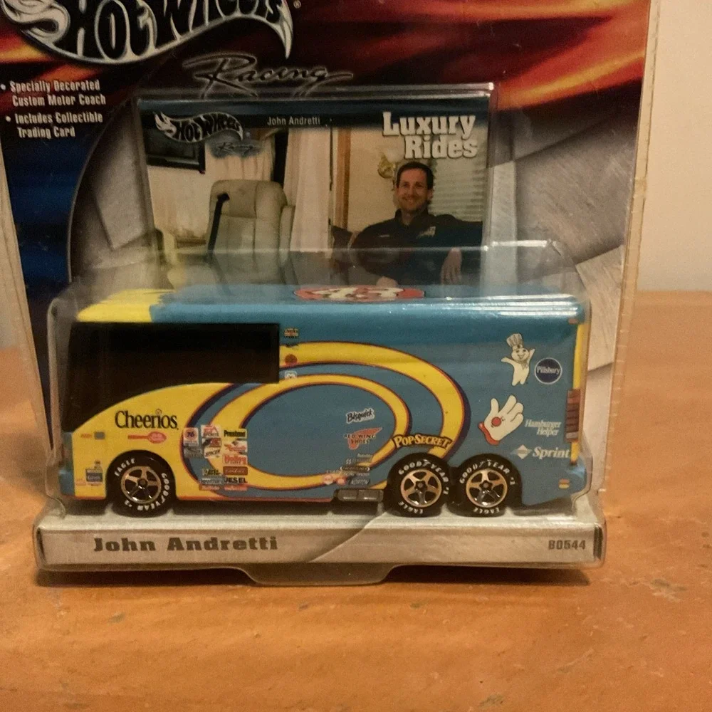 2002 John Andretti Hot Wheels‎ Cheerios Racing Luxury Ride 43 ~ Sealed ~ Nascar